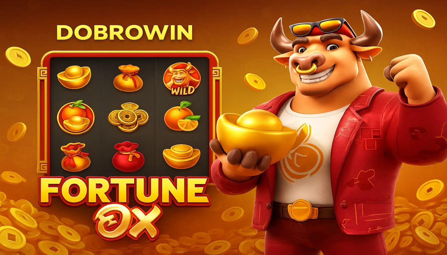 Fortune Ox no DOBROWIN - Aposte Agora e Reivindique Seus Ganhos