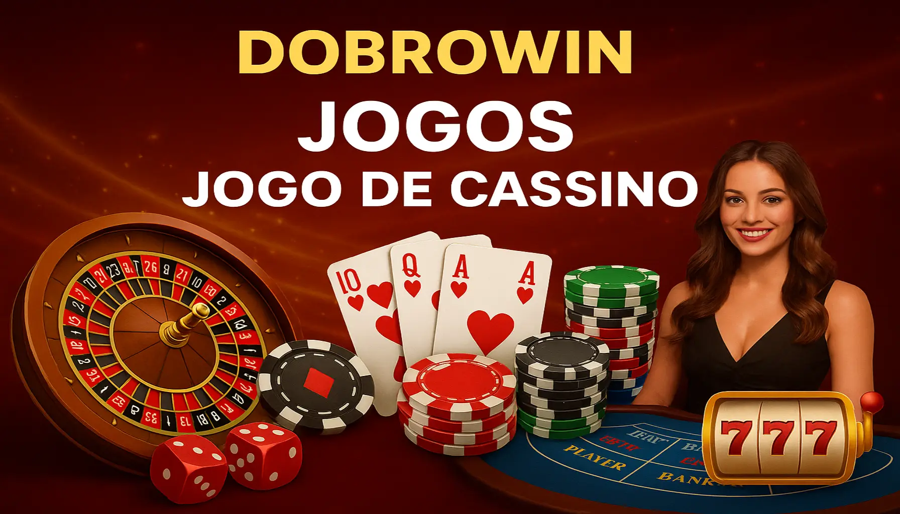 Jogos de cassino online inovadores e emocionantes na DOBROWIN