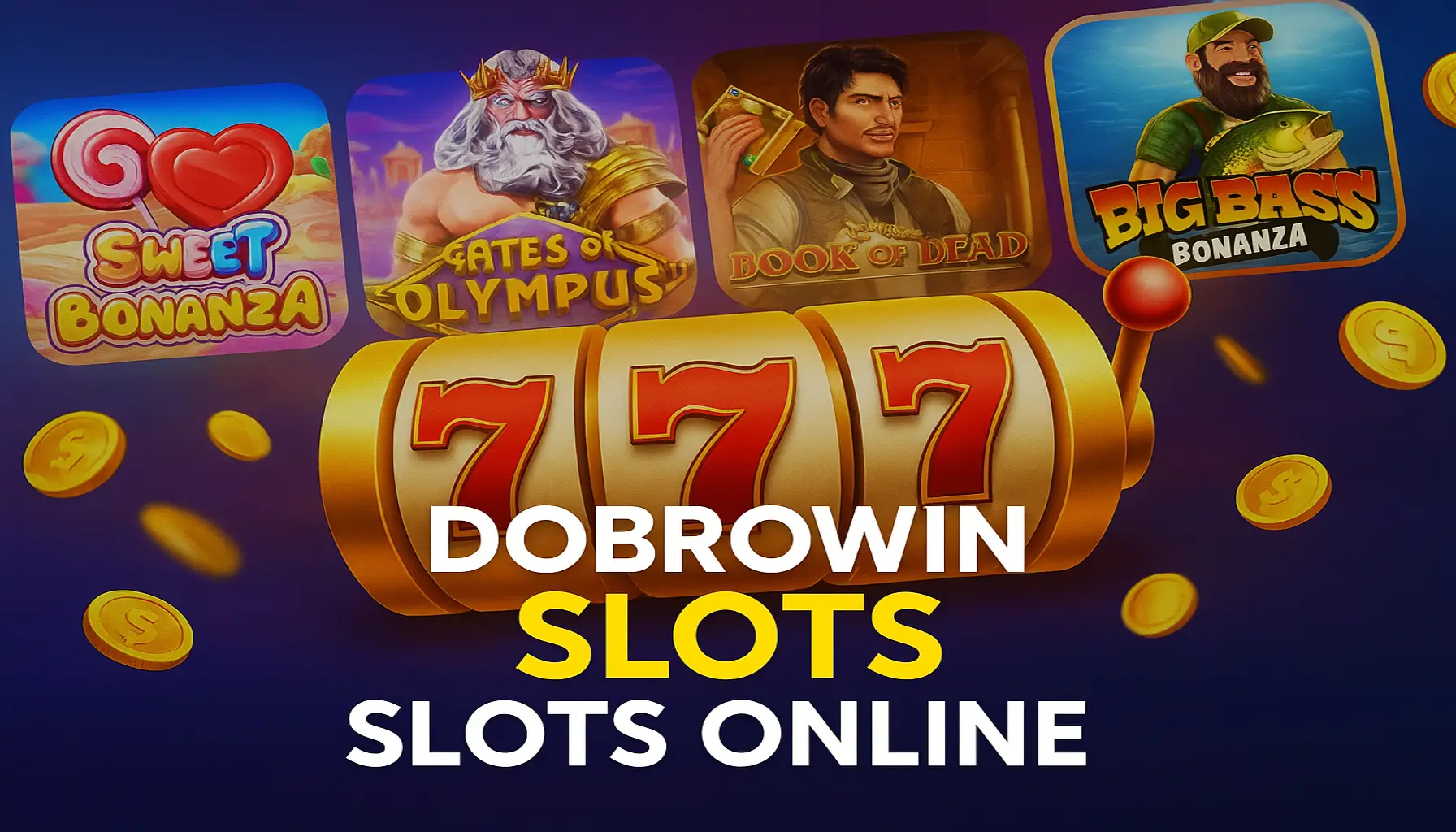 Explore o mundo das slot machines no DOBROWIN Casino
